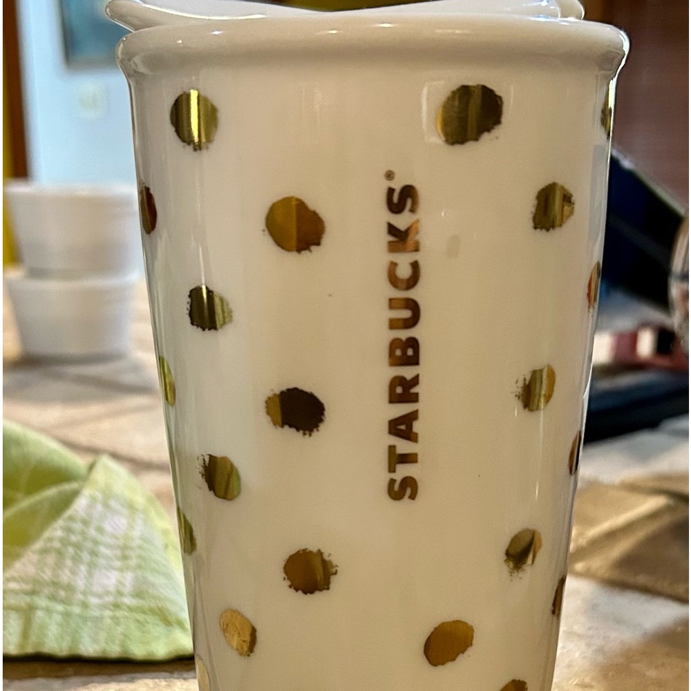 2014 Starbucks ceramic tumbler
